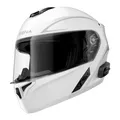 Sena Outrush R Bluetooth Klapphelm mit Intercomsystem (Weiß, XXL)