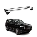 Dachträger Grundtäger für Toyota Land Cruiser J250 2024-2026 75kg Alu Silber 2x