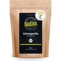 Biotiva Ashwagandha Pulver 250g aus biologischem Anbau