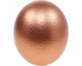 Viana Osterei Straußenei Kupfer Deko Ei Ausgeblasen Osterdeko 12cm