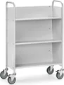 fetra 4891, Stahl, Regalwagen, Grau, 150 kg, 4 Rad/Räder, 12,5 cm