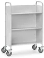 Fetra 4891 Bürowagen Stahl pulverbeschichtet Traglast (max.): 150kg Lichtgrau (RAL 7035)