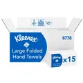 Kimberly Clark 6778 KLEENEX ULTRA Medium Papierhandtücher Ein Clip 2-lagiger Papierhandtücher mit Interfold-Faltung