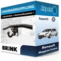 BRINK Anhängekupplung abnehmbar passend für Renault Megane Scenic 08-16 neu