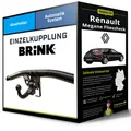Abnehmbare Anhängerkupplung für RENAULT Megane Fliessheck 01- II BM0/CM0 Brink