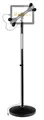 Pronomic Tablet-Halterung UTH-20 Universal Tablet Ständer passend für alle Tablet-Größen, (Spar-Set, 2-tlg., inkl. stabilem Stativ, Stufenlos drehbar, neigbar, höhenverstellbar)
