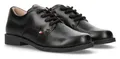 Schnürschuh, Konfirmationsschuh, Kommunionsschuh, Anzugschuh mit Lederfutter, Gr. 30, schwarz
