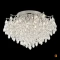 Paul Neuhaus Deckenleuchte Lampe Kristallleuchte Ricicle chrom klar Ø 60 cm