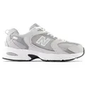 New Balance für Herren. MR530 Turnschuhe aus Leder 530 grau (38.5), Wohnung, Schnürsenkel, Lässig