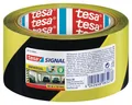 (0,09€/1m) tesa Signal UNIVERSAL Markierungsklbeband, gelb-schwarz & rot-weiß