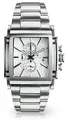 Yves Camani ESCAUT Herren-Armbanduhr Chronograph Analog Quarz Edelstahl-Gehäuse Edelstahlband (Edelstahl - Silber)