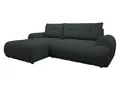 Mirjan24 Ecksofa Fliog mit Bettkasten, 3 Sitzer L-Form Sofa mit Schlaffunktion, Eckcouch für Wohnzimmer, Couch mit Bettfunktion (Velo 636, Seite: Links)