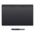 Wacom Grafiktablett Intuos Pro L, 5080 LPI, 15,7 Zoll aktive Zeichenfläche, Druckstufen 8192