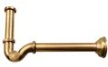 Sapho Siphon Bidet-Siphon 5/4", Abfluss 32mm, Bronze, Sapho-9606