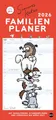 Simons Katze Familienplaner 2026: Familienkalender mit 5 Spalten. Humorvoll illustrierter Familien-Wandkalender mit Schulferien und Stundenplänen. (Familienplaner Heye)
