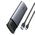Ugreen Festplattengehäuse 5Gbps Grau + Usb Typ C Kabel
