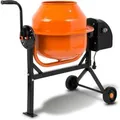 EBERTH 65L Betonmischer Elektrisch Mobil 220W Motor Gestell