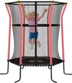 HOMCOM Kinder Trampolin Ø163,5 cm, Indoor Trampolin, Kindertrampolin bis 50 kg