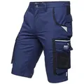 PUMA Workwear Arbeitsshorts PRECISION X - kurze Arbeitshose Herren - Bequeme Passform Robustes und flexibles Material mit Reflektoren - Praktische Taschen blau 52