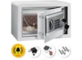 KESSER® Elektr. Tresor Inkl. Batteriebox Elektronischer Safe 3x Doppelbolzenverriegelung Boden Wandtresor Möbeltresor Innenbeleuchtung Panzerschrank Zahlenschloss