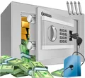 KESSER Tresor, Elektrischer Tresor Inkl. Batteriebox Elektronischer Safe 3