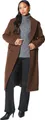 Principles - Trenchcoat Zweireihig für Damen DH7906 (38 DE) (Schokolade)