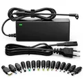 SUNYDEAL 90W Universal Netzteil Laptop Ladekabel Ladegerät für HP Lenovo ASUS Acer Dell Medion Charger 19V 19.5V 20V 4.74A Max AC Adapter mit 15 Stecker Ohne USB C -not for Asus ROG/Tuf Lenovo Legion