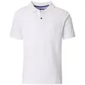 Redmond Poloshirt uni basic weiß M
