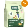 Green Petfood Dog Potato & Pea 5 x 900 g