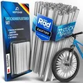 Nextcover® Speichenreflektoren Fahrrad - Das Original - [3M Scotchlite] maximale Sichtbarkeit I StVZO zugelassene Speichen Reflektoren Fahrrad I 7...
