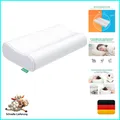 Uttu Memory Foam Nackenkissen verstellbar 60x35x13/11cm gegen Nackenschmerzen...