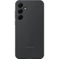 Samsung Galaxy A55 Backcover aus Silikon Schwarz