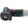 Bosch Professional Akku-Winkelschleifer GWS 12 V - 76 Solo mit 3 x Tennscheiben
