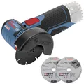 Bosch GWS 12V-76 Professional - Winkelschleifer - schnurlos - 76 mm - ohne Batte