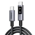 UGREEN UNO USB C auf USB C Kabel 100W (5A/20V) PD 3.0 Ladekabel USB C PPS kompatibel mit iPhone 17/Air/16/15, M3 MacBook Pro/Air, iPad Air/Pro 2024 Galaxy S25 Ultra A55 Pixel 8a Steam Deck usw. (0.5M)