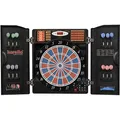 Karella Dartscheibe CB-90 Set, elektronisch, für Softdarts, aus Kunststoff, mit 12 Dartpfeilen