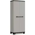 Curver Keter Kleiderschrank Mit Linearer Höhe, 3 Regale, 173 X 68 X 39 Cm, Schwarz, Is246637