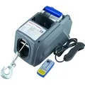 Berger & Schröter | 12 V Premium PKW-Seilwinde bis zu 2.700 kg Zugkraft, mit Funkfernbedienung, robustes Drahtseil