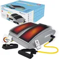 DR-HO'S Fußmassagegerät MotionCiser 3-tlg. mit Wärmefunktion und Fernbedienung, Set, mit Fernbedienung, Netzadapter und 2 Widerstandsbändern, Wärme- und Vibrationsfunktion