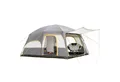 Skandika Tunnelzelt Tonsberg 5 Protect mit Single Skin, Meshdach und abnehmbarem Überzelt, Personen: 5 (Schlafbereich mit herausnehmbarer Trennwand, Tragetasche), Campingzelt, 2,2m Stehhöhe, 4000 mm Wassersäule, eingenähter Zeltboden