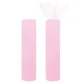 2 Stk Tüll Stoff Tüll Rolle Pink 30cm x 25m Mesh Stoff pro Rolle - Polyester ...