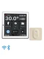 Shelly Wall Display White + BLU H&T Ivory - WiFi touch screen Shelly_WallD_BLU_HT_Ivory