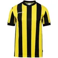 uhlsport Trainingsshirt Retro Stripe Shirt Kurzarm gelb|schwarz M