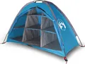 vidaXL Camping-Organizer-Zelt 9 Fächer Blau Wasserdicht