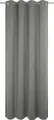 Adam Vorhang "Uni Collection light" Gr. 2, grau (dunkelgrau), 175cm, Ösen, 145cm