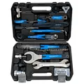 Fahrrad E-Bike Reparatur Kit 51 tlg. Hand Werkzeug Set Multifunktions Koffer Bike Tool Reifen Flick Ketten, aus Gummi