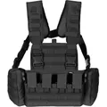 Mfhprofessional Chest Rig, "mission", Schwarz