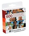 Exacompta 12990E Premium Fotoecken 600 Stück selbstklebende Fotoecken 10 x 60 Stück transparent