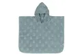 Jollein Badeponcho Kinder 1-4 Jahre - Miffy Jacquard, Sea Green - 100% Baumwolle - Frottee - OEKO-TEX-Zertifiziert - Mit Kapuze - Badeponcho für Mädchen und Jungen