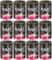 Rafi Cat Adult mit Putenfleisch Getreidefrei Nassfutter für Katzen Dose 12x400g